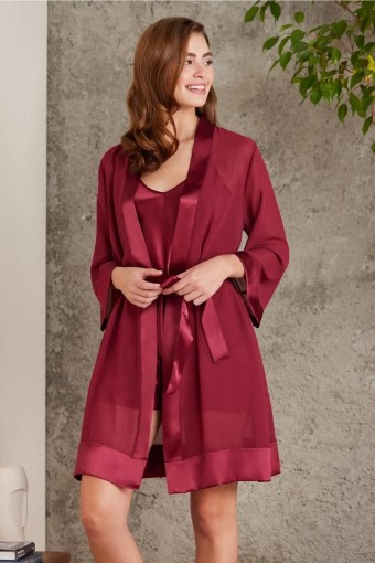 PİERRE CARDİN-JALE - Pierre Cardin Kadın Saten 4'lü Takım