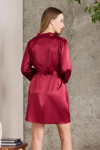 PİERRE CARDİN-JALE - Pierre Cardin Kadın Saten Sabahlık (1)