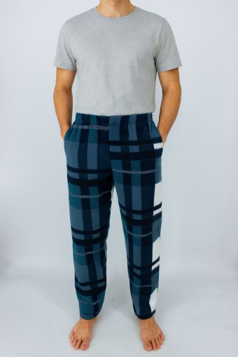 PİJAMONİ - Pijamoni Erkek Tek Alt Eşofman Polar - Çok Renkli