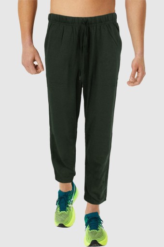 PİJAMONİ - Pijamoni Erkek Tek Alt Pijama Baskılı Penye - Koyu Yeşil