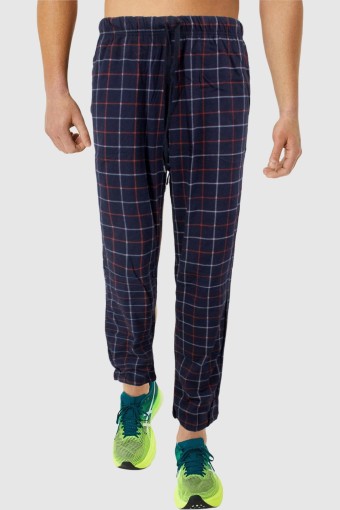 PİJAMONİ - Pijamoni Erkek Tek Alt Pijama Baskılı Penye - Lacivert/1