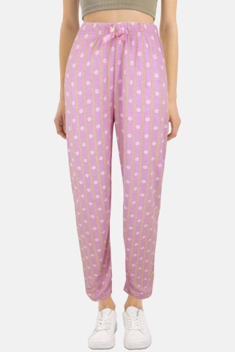 PİJAMONİ - Pijamoni Kadın Tek Alt Pijama Poliviskon - Mavi/1 (1)