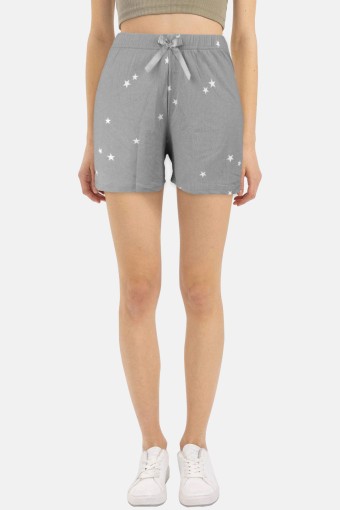 PİJAMONİ - Pijamoni Kadın Tek Alt Şort Milan - Gri