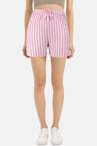 PİJAMONİ - Pijamoni Kadın Tek Alt Şort Milan - Pembe