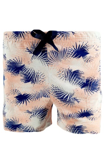 PİJAMONİ - Pijamoni Kadın Tek Alt Şort Rotasyon - Pudra Pembe/2