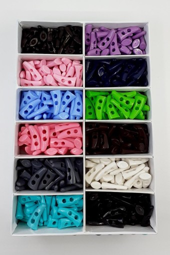 PINAR-TUHAFİYE HIRDAVAT - Pınar Bebe Çoban Düğme Fildişi Model Büyük (2400 Adet) 2.5 Cm (1)