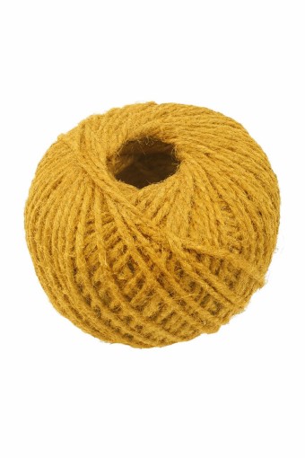 PINAR-TUHAFİYE HIRDAVAT - Pınar Jüt İpi 100 Gr - Hardal - STD