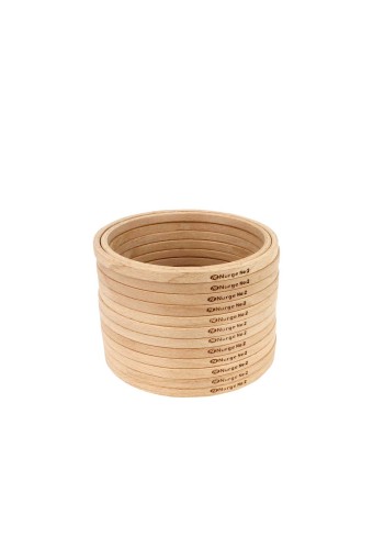 NURGE - Nurge Ahşap Vidasız Kasnak 8 Mm - Asorti - 2 (1)