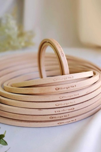 NURGE - Nurge Ahşap Vidasız Kasnak 8 Mm - Asorti - 3