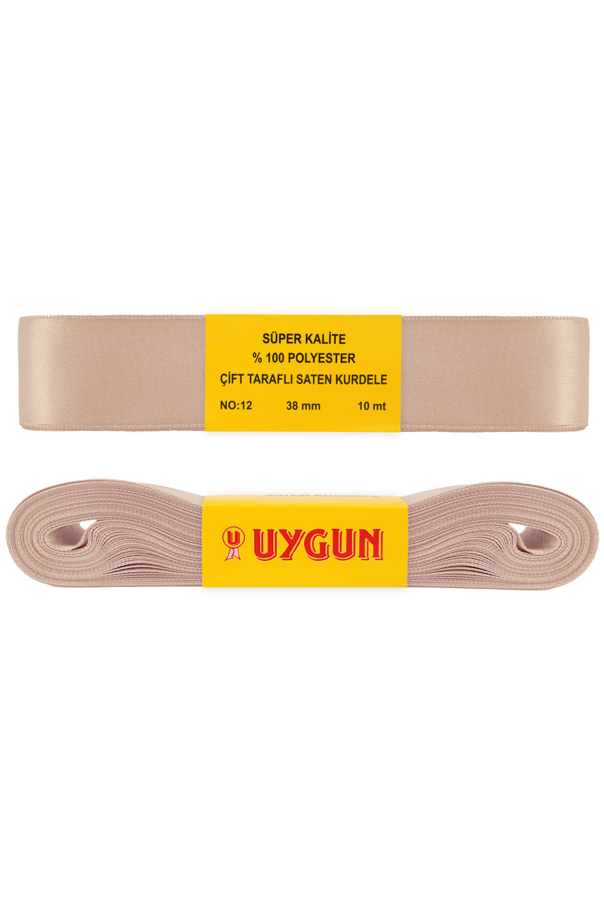 Pınar Kurdele Saten No:12 10 Mt 38 Mm - Thumbnail