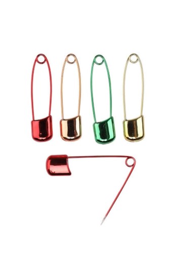 PINAR-TUHAFİYE HIRDAVAT - Pınar Renkli Çengelli İğne 144'lü