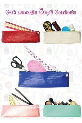 PINAR-TUHAFİYE HIRDAVAT - Pınar Şiş-Örgü Çantası Çok Amaçlı