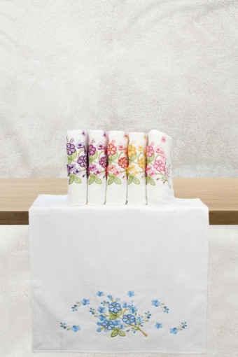 PINARCA HAVLU - Pınarca El Yüz Havlusu Kadife 3d Nakışlı Havlu 50x90