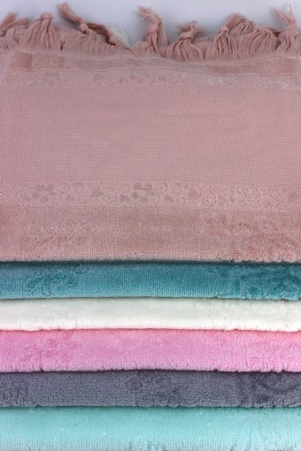 PINARCA HAVLU - Pınarca Etamin Saçaklı Bağlamalı Mutfak Havlusu 30x50 (1)