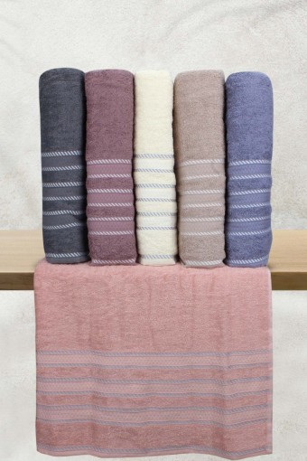 PINARCA HAVLU - Pınarca Pamuklu Armürlü Banyo Havlusu 100x150