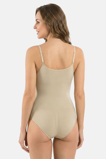 PINARCA KORSE - Pınarca Kadın Body Korse Ayarlanabilir İp Askılı Çıtçıtlı (1)