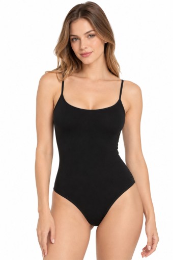 PINARCA ÇAMAŞIR - Pınarca Kadın Çıtçıtlı Body İp Askılı Modal