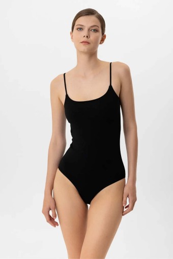 PINARCA ÇAMAŞIR - Pınarca Kadın Çıtçıtlı Body İp Askılı Modal (1)