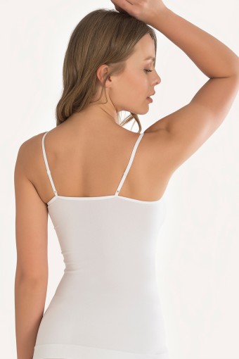 PINARCA ÇAMAŞIR - Pınarca Kadın İp Askılı Modal Atlet (1)