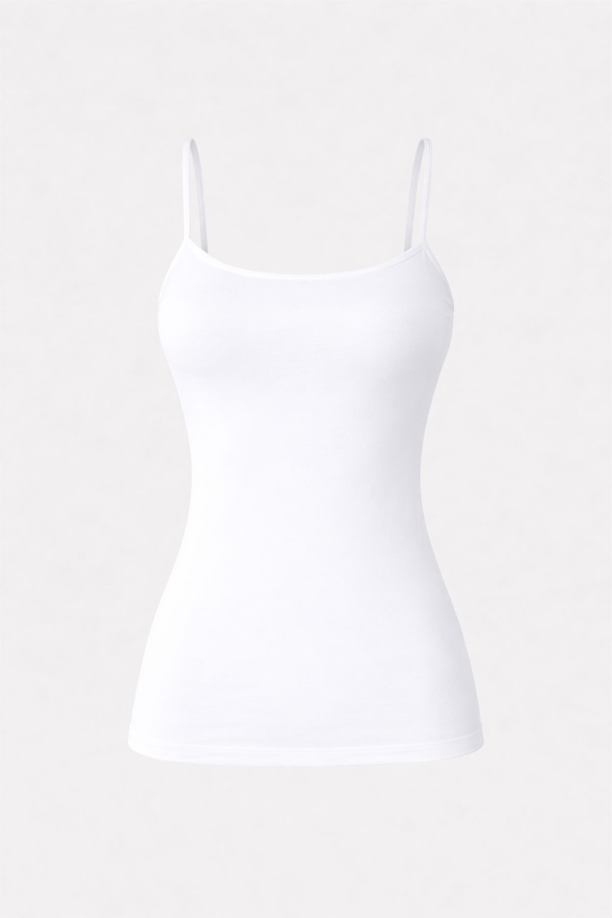 Pınarca Kadın İp Askılı Sütyen Kaplı Atlet - Thumbnail