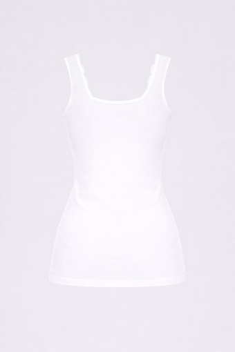 PINARCA ÇAMAŞIR - Pınarca Kadın Kalın Askılı Dantelli Modal Atlet (1)