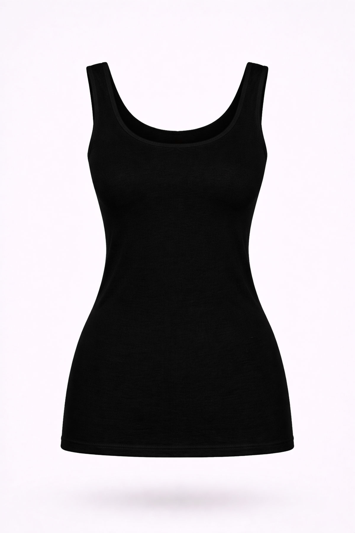 Pınarca Kadın Kalın Askılı Modal Süprem Atlet - Thumbnail