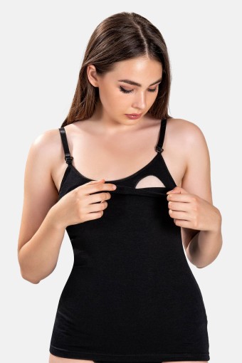 PINARCA ÇAMAŞIR - Pınarca Kadın Kaplı Emzirme Atleti Modal