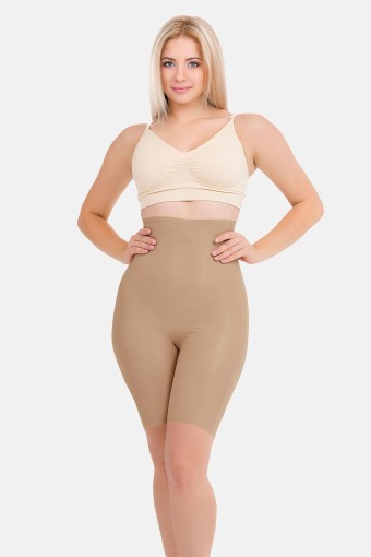 PINARCA KORSE - Pınarca Kadın Korse Boxer Lazer Kesim Yüksek Bel