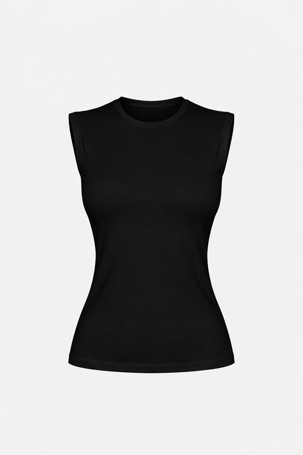 Pınarca Kadın Modal Sıfır Kol Atlet - Thumbnail