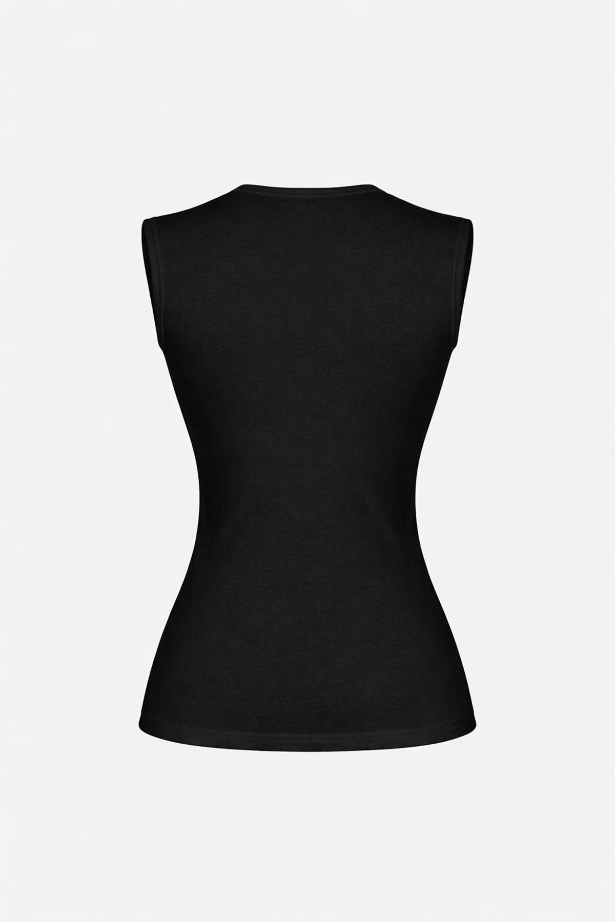 Pınarca Kadın Modal Sıfır Kol Atlet - Thumbnail