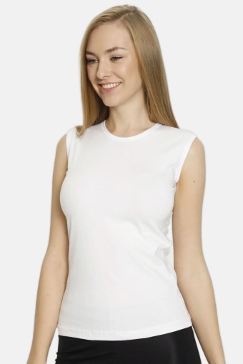 PINARCA ÇAMAŞIR - Pınarca Kadın Modal Sıfır Kol Atlet (1)