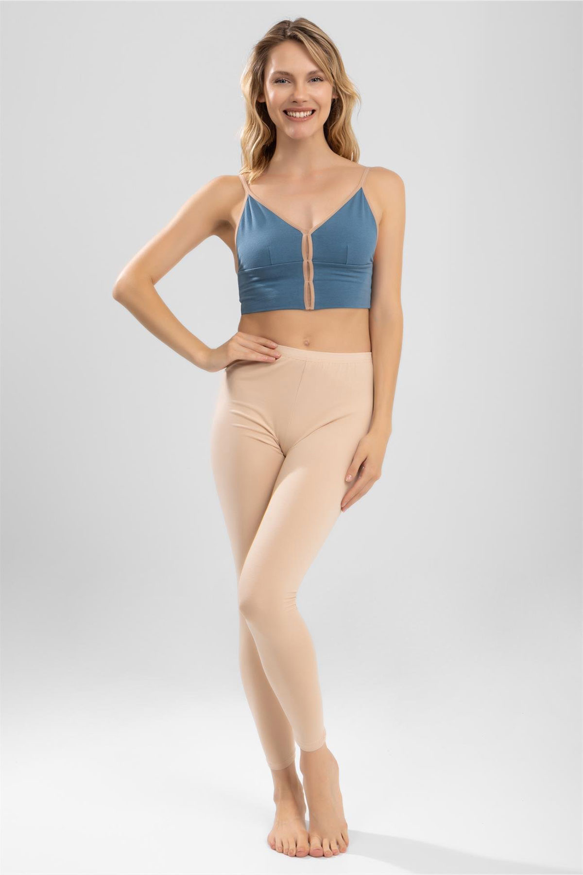 Pınarca Kadın Tayt Modal Uzun - Thumbnail