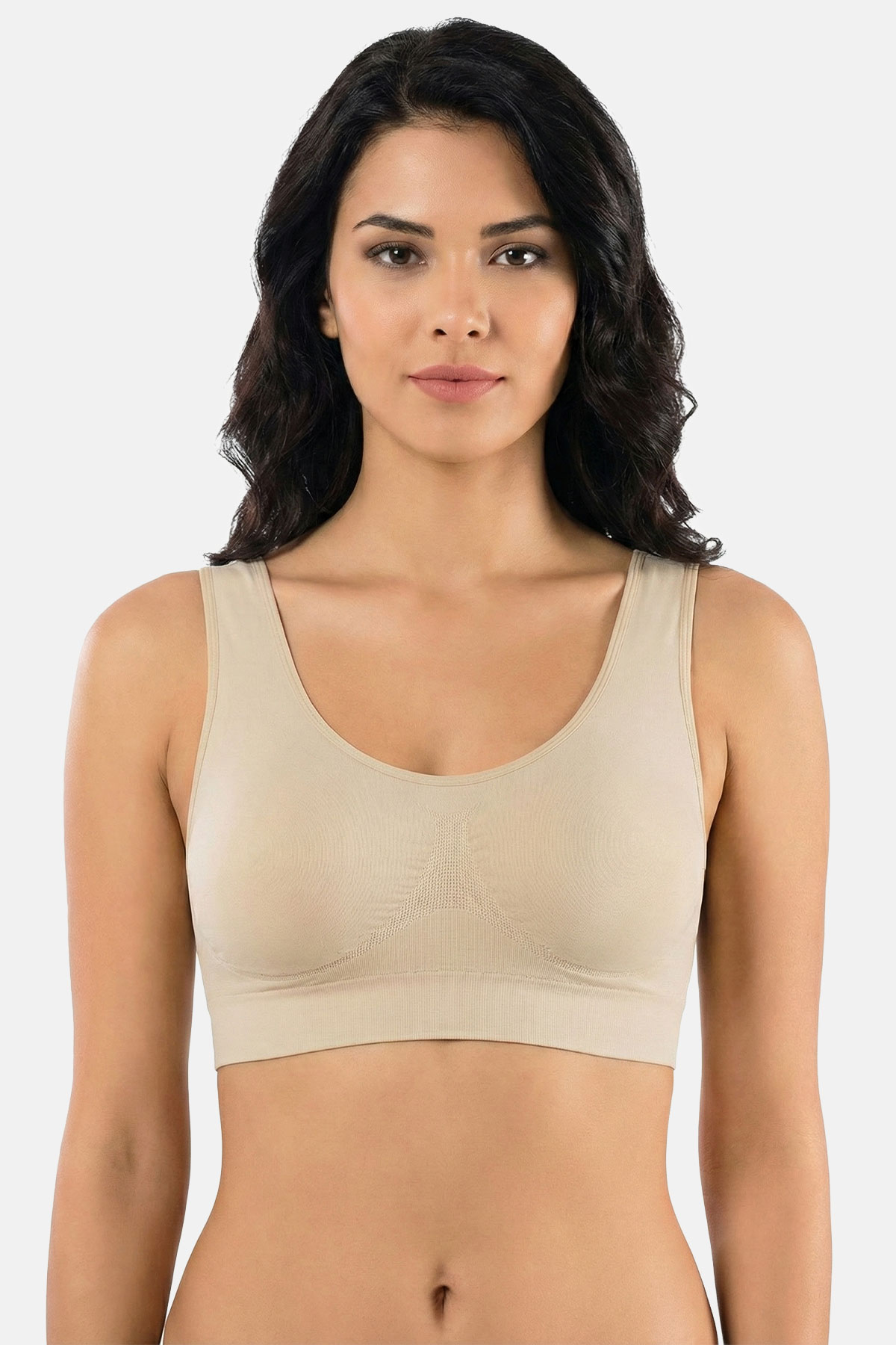 Pınarca Kadın Tek Büstiyer Kalın Askılı Pedli - Thumbnail