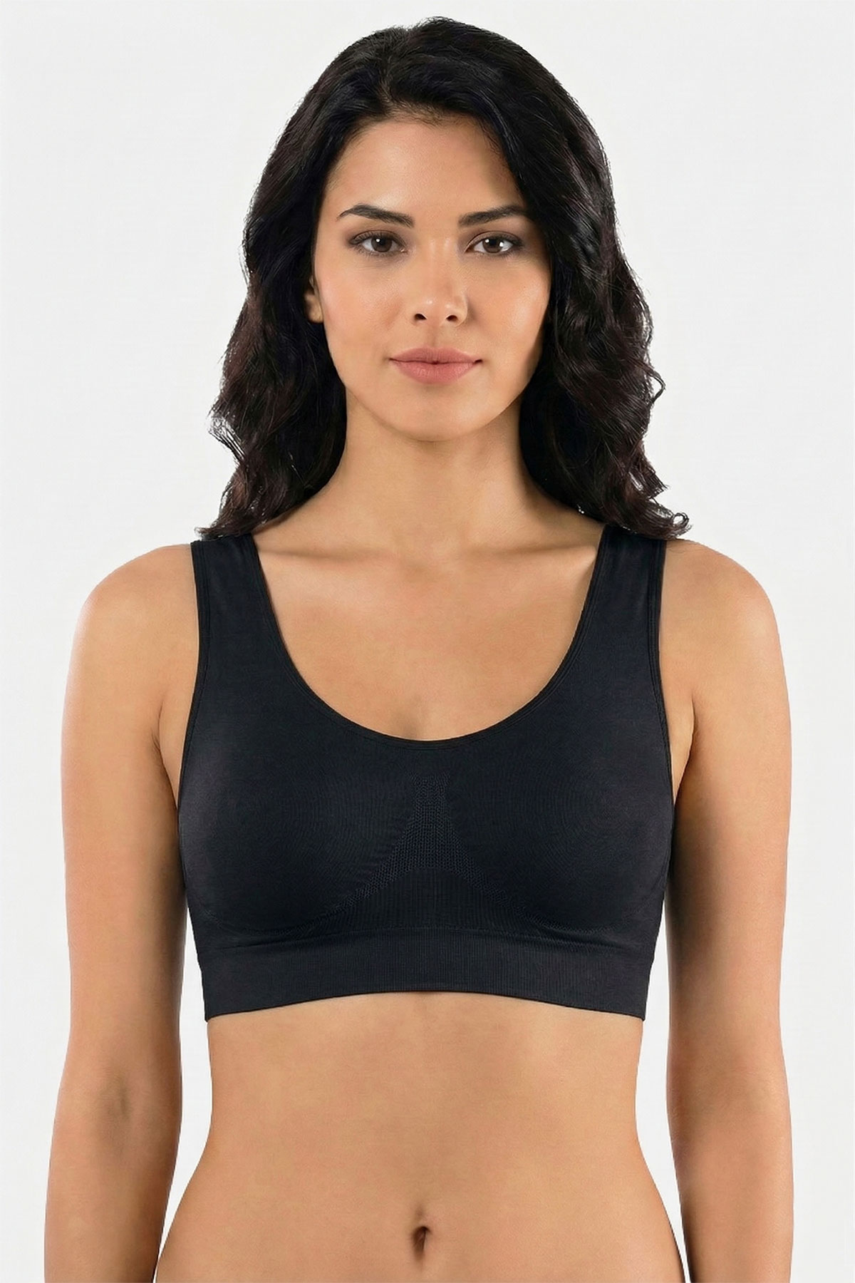 Pınarca Kadın Tek Büstiyer Kalın Askılı Pedli - Thumbnail