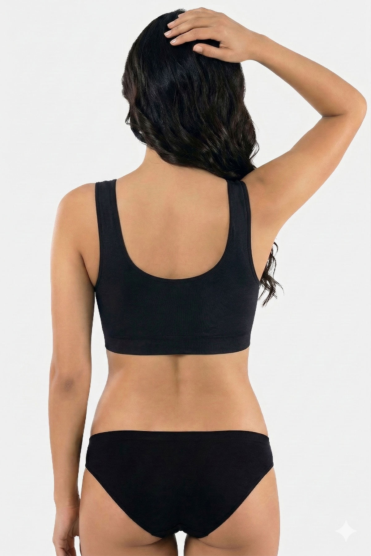 Pınarca Kadın Tek Büstiyer Kalın Askılı Pedli - Thumbnail