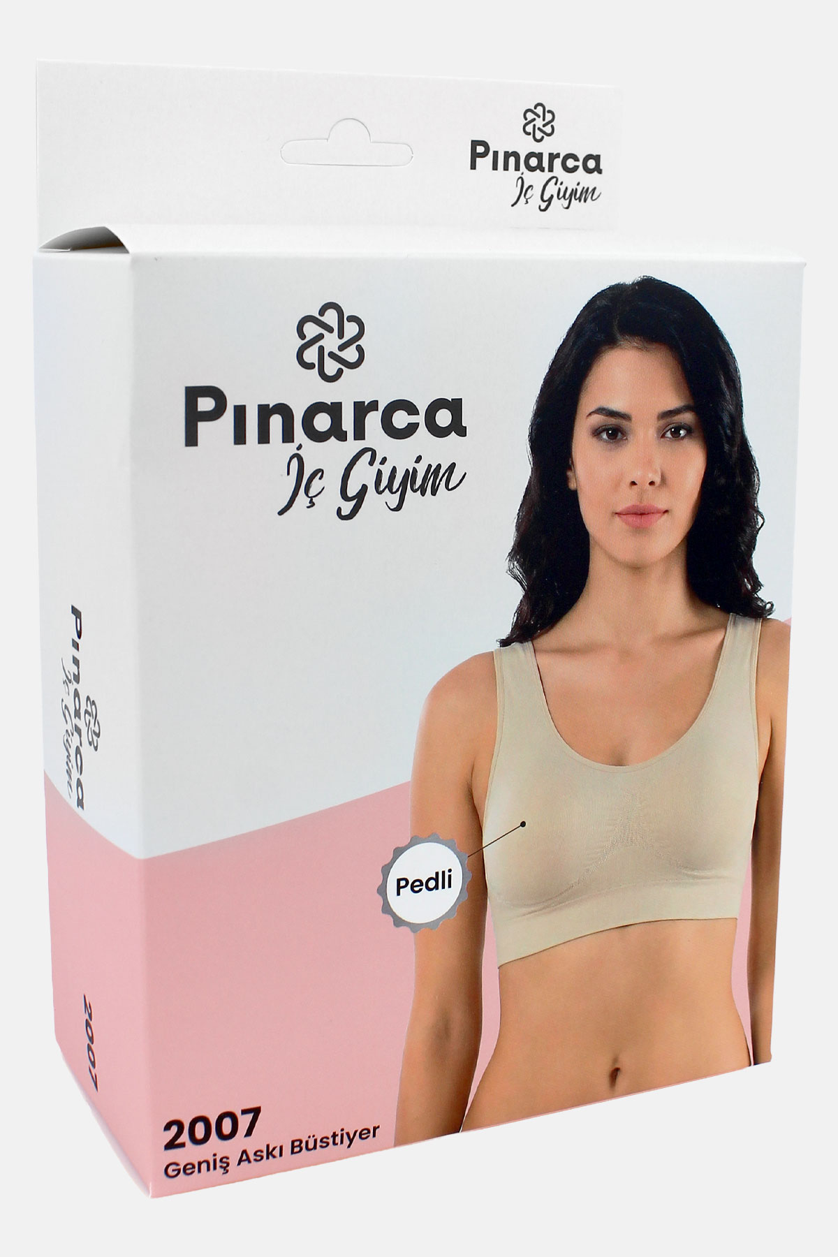 Pınarca Kadın Tek Büstiyer Kalın Askılı Pedli - Thumbnail
