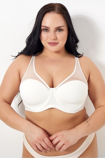 PINARCA SÜTYEN - Pınarca Kadın Toparlayıcı Sütyen Minimizer Transparan Detaylı (1)