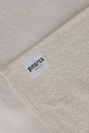 PINARCA HAVLU - Pınarca Sırma Nakışlı El Yüz Havlusu 50x90 (1)