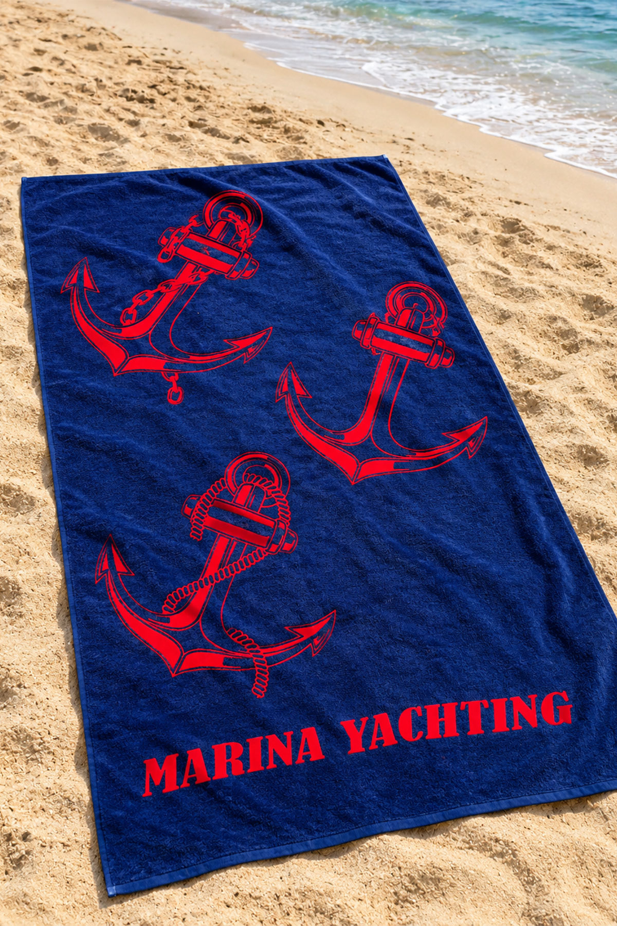 Pınarca Unisex Plaj Havlusu Baskılı 75x150cm - Thumbnail