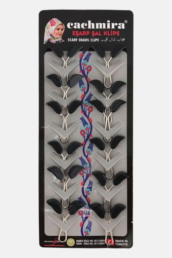 PİR İNCİ - Pir İnci Eşarp Klips Küçük Lale Model (1)