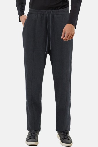 POGI - Pogi Erkek Tek Alt Eşofman 3 İplik - Füme