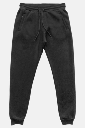 POGI - Pogi Erkek Tek Alt Eşofman 3 İplik Paçası Lastikli - Antrasit