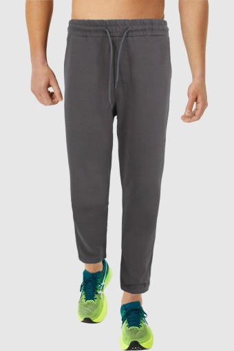 POGI - Pogi Erkek Tek Alt Uzun Eşofman - Füme