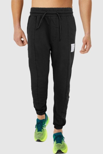 POGI - Pogi Erkek Tek Alt Uzun Eşofman - Siyah