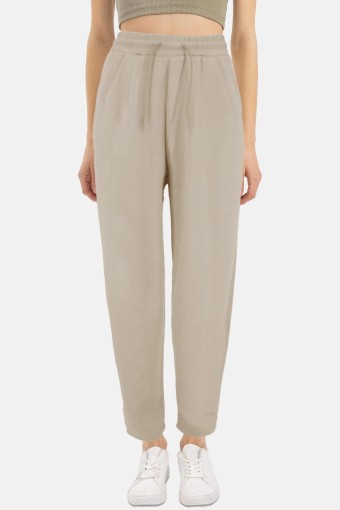 POGI - Pogi Kadın Eşofman Altı Uzun Modal - Taş