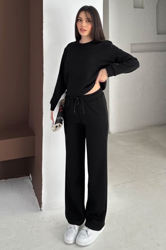 POGI - Pogi Kadın Eşofman Takımı - Siyah (1)