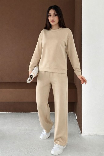 POGI - Pogi Kadın Eşofman Takımı - Taş