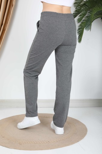 POGI - Pogi Kadın Tek Alt Eşofman - Antrasit (1)