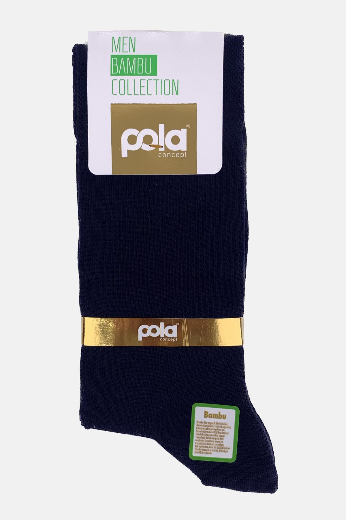 Pola Erkek Bambu Soket Çorap - Thumbnail