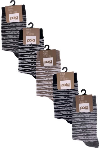 POLA - Pola Kadın Bambu Soket Çorap (1)